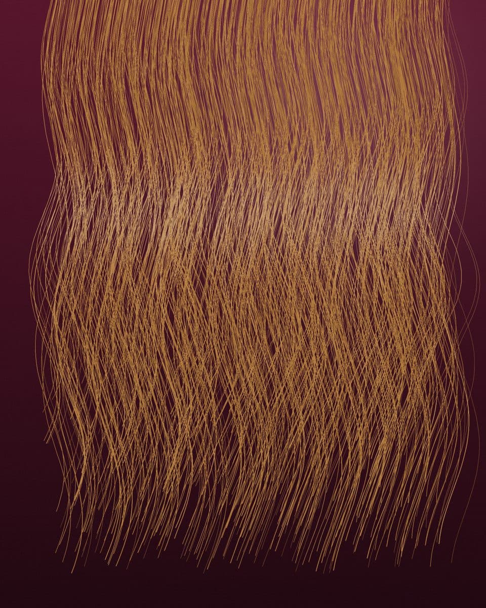 Honey blonde layered wig